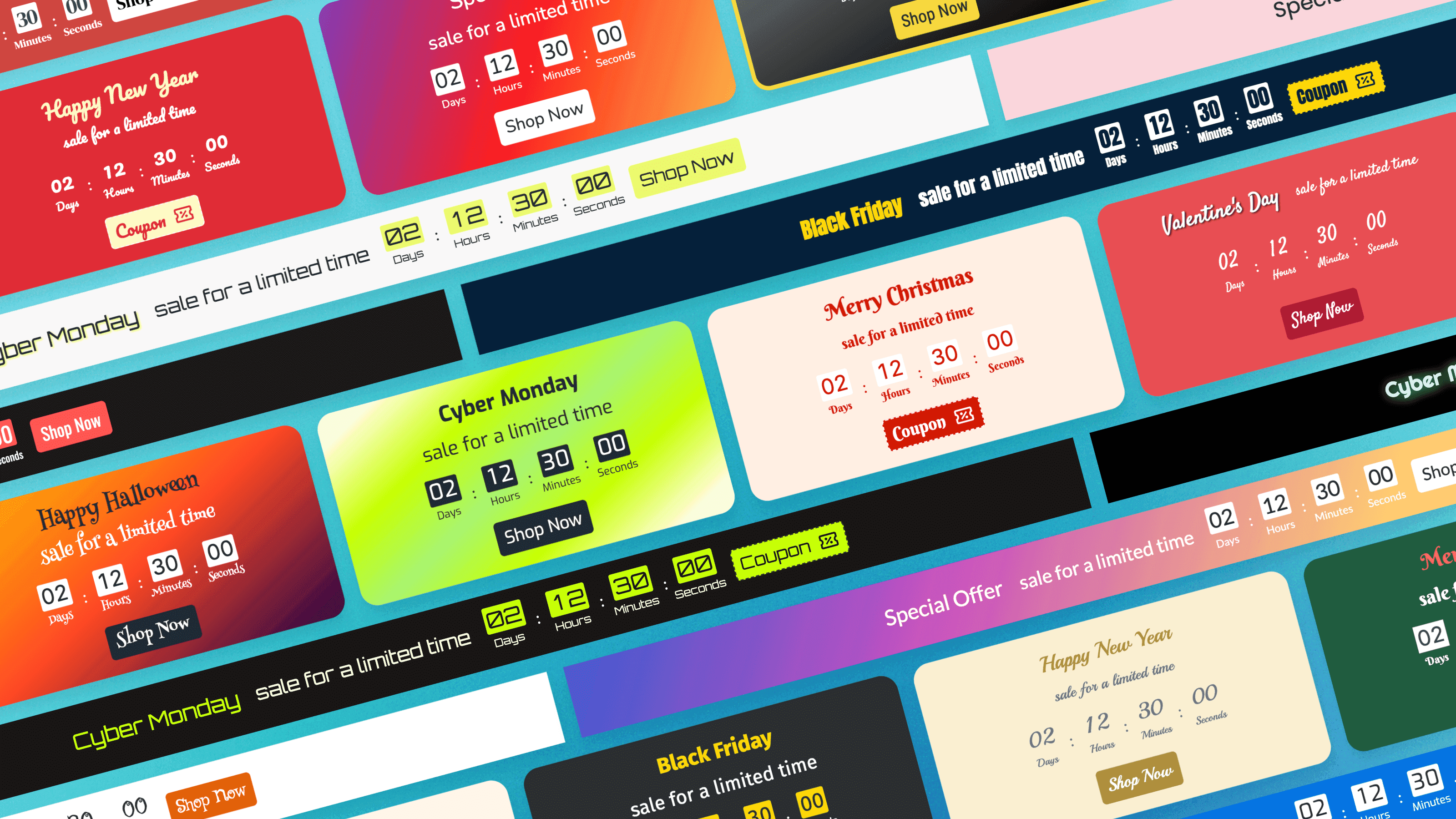 Countdown Timer Bars Gallery